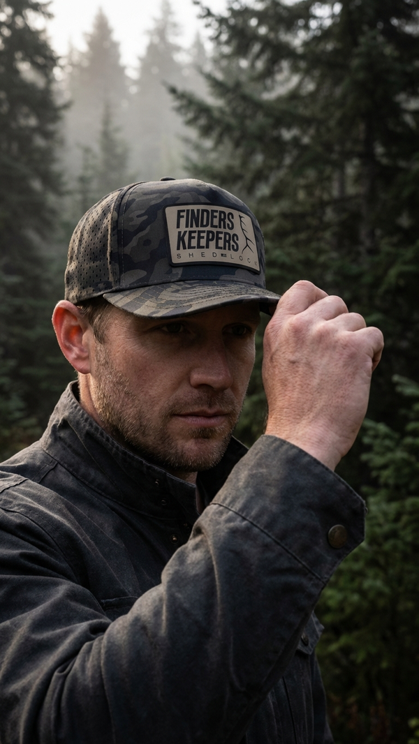 FINDERS KEEPERS HAT - OLIVE CAMO