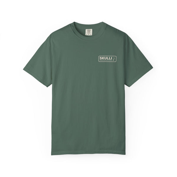 Antler Graphic Tee / Blue Spruce