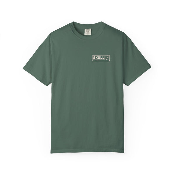Antler Graphic Tee / Blue Spruce