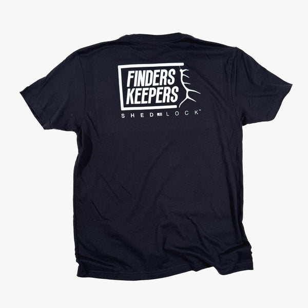 FINDERS KEEPERS TEE / BLACK