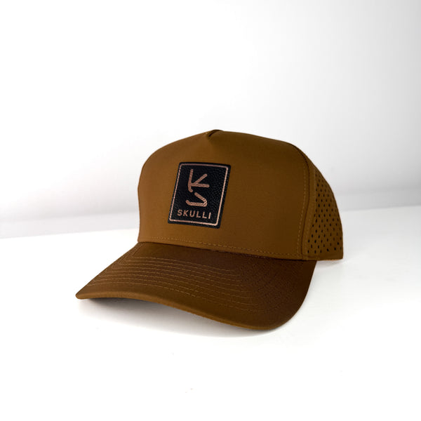 SKULLI PERFORMANCE HAT - TAN/COPPER